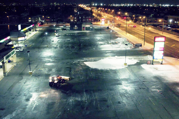 commercial snow plowing Downsview Ontario